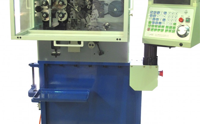 سیم پیچی و فرم دهی پنج محور سه فاز جهت مفتول سیم مدل 1.6 mm 5-axis Spring Coiling Machine ساخت وایتلگ انگلستان